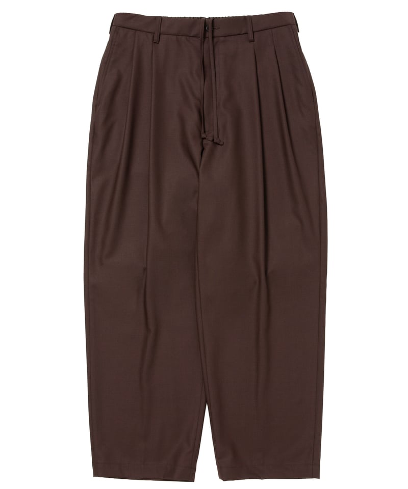 𝐂𝐎𝐎𝐓𝐈𝐄 | T/W Twill 2 Tuck Wide Easy Trousers |