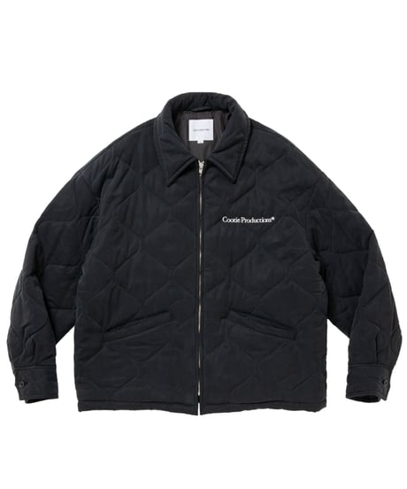 𝐂𝐎𝐎𝐓𝐈𝐄 | Cu/Ny Satin Vietnam Liner Jacket | Black