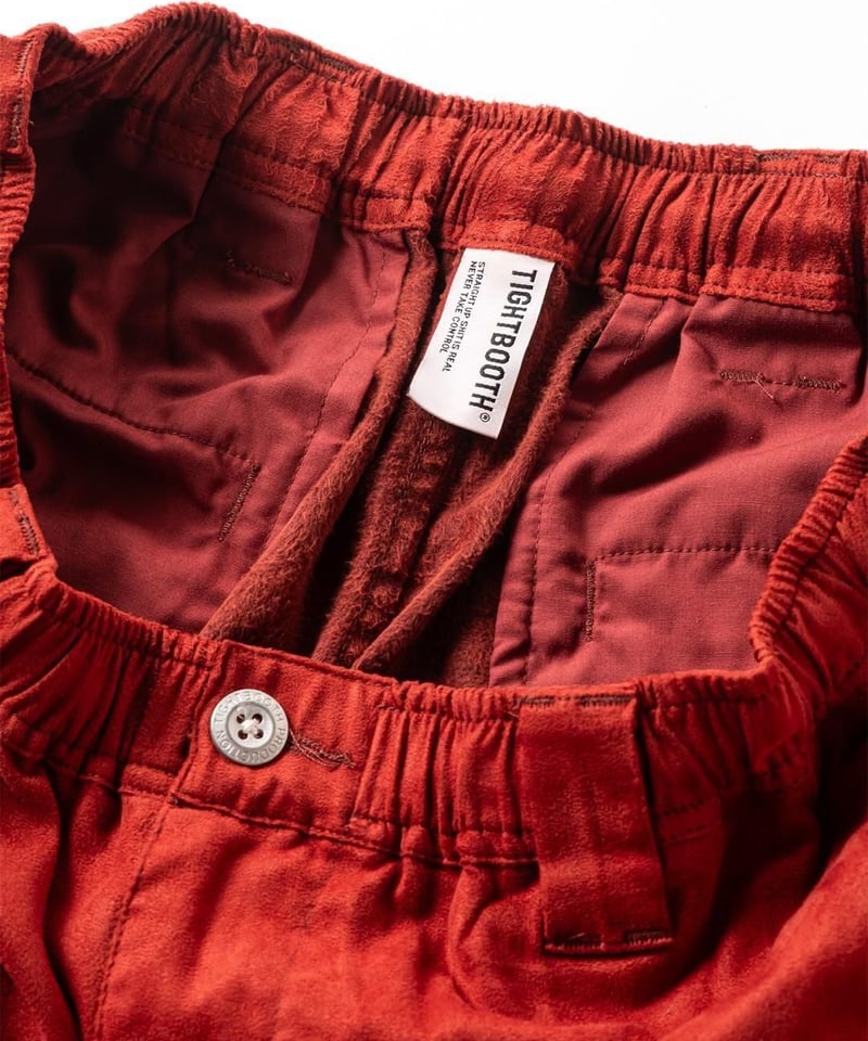 TIGHTBOOTH | SUEDE BAGGY PANTS | CHARCOAL | Wor