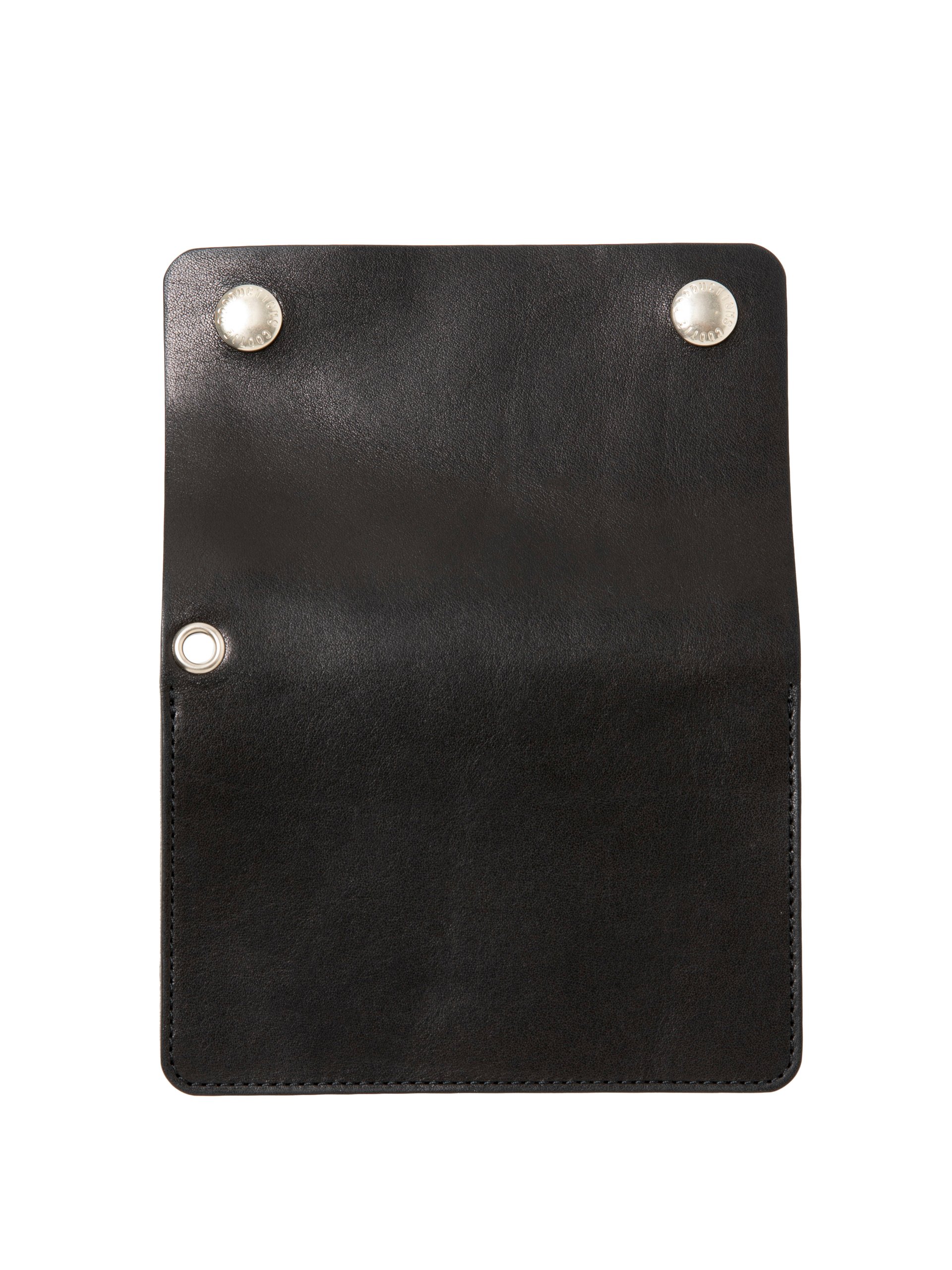 𝐂𝐎𝐎𝐓𝐈𝐄 | Leather Trucker Wallet | Black | Work
