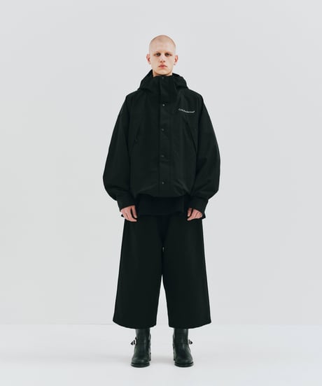 𝐂𝐎𝐎𝐓𝐈𝐄 | 2 Layer N/C Twill Hooded Jacket | Black
