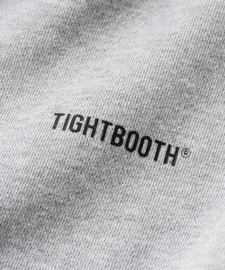 TIGHTBOOTH | HOODED LOGO SWEAT | GREY
