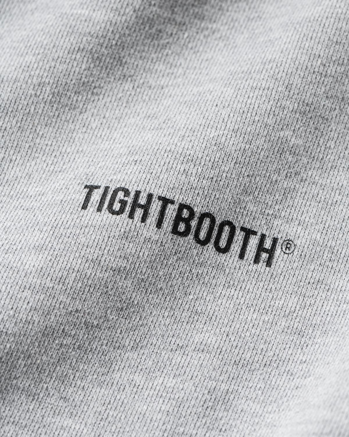 TIGHTBOOTH | HOODED LOGO SWEAT | BLACK | Work I