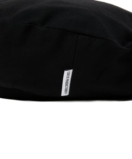 COOTIE | Plaited Jersey Beret | Black