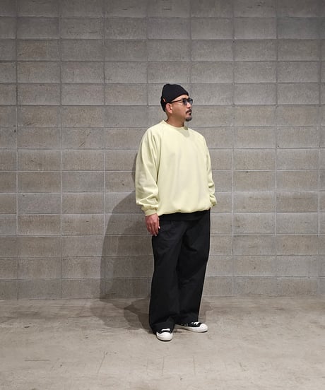 TIGHTBOOTH | TBPR / WAFFLE CREW KNIT | Cream