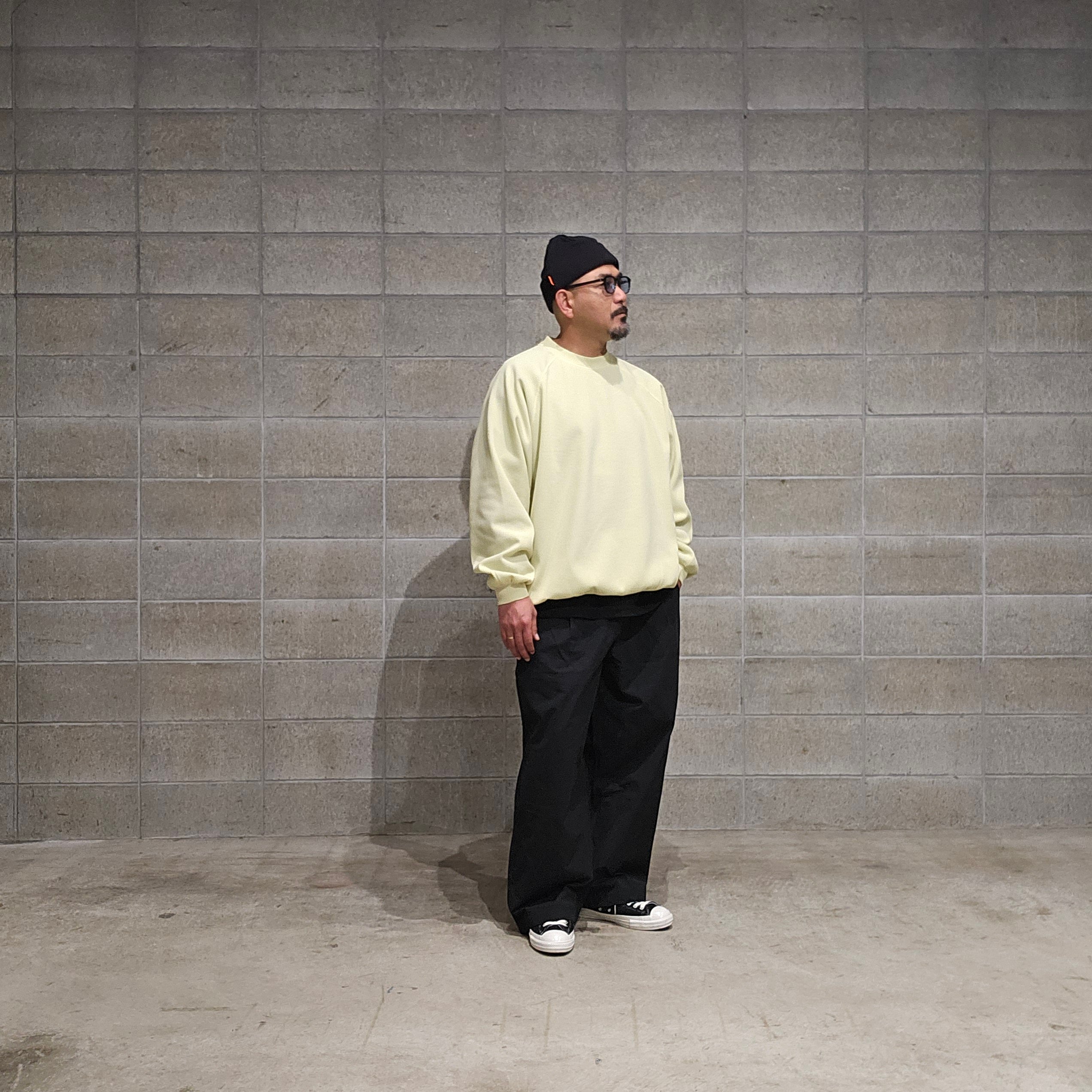 𝐓𝐈𝐆𝐇𝐓𝐁𝐎𝐎𝐓𝐇 | TBPR / WAFFLE CREW KNIT | Cream |