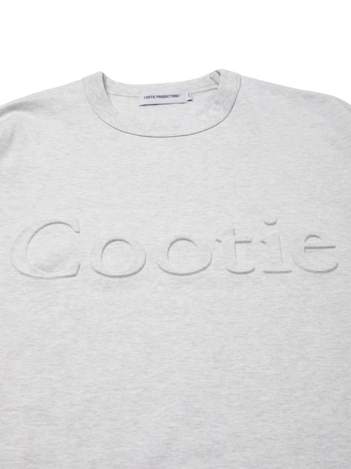 COOTIE | Heavy Oz Jersey Plain Crew | Oatmeal |