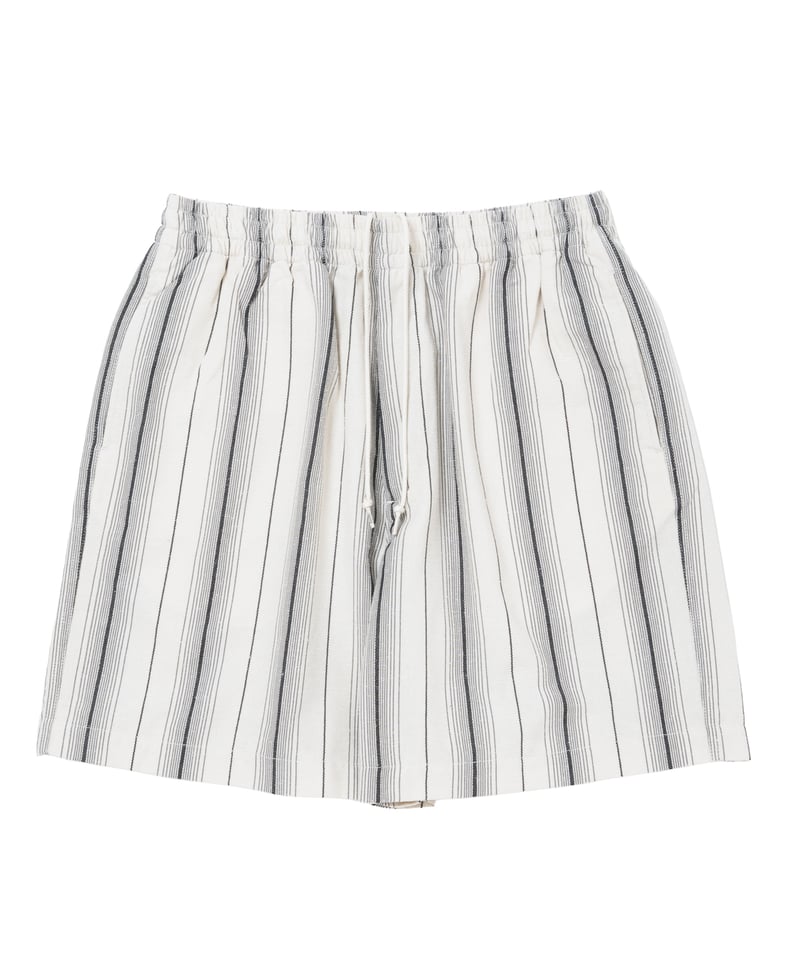 COOTIE | Dobby Chain Stripe Easy Shorts | Ivory