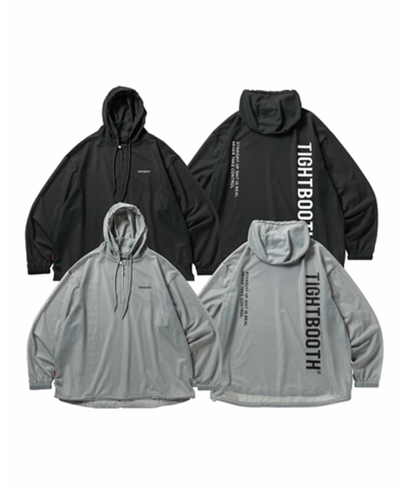 TIGHTBOOTH | TBPR / LABEL LOGO SHEER PARKA | Gr