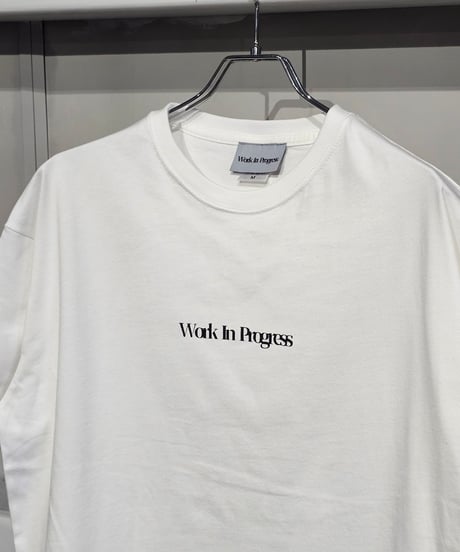 Work In Progress | S/S Logo TEE | White