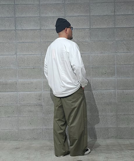 TIGHTBOOTH | TBPR / BAGGY PIPE PANTS | Olive