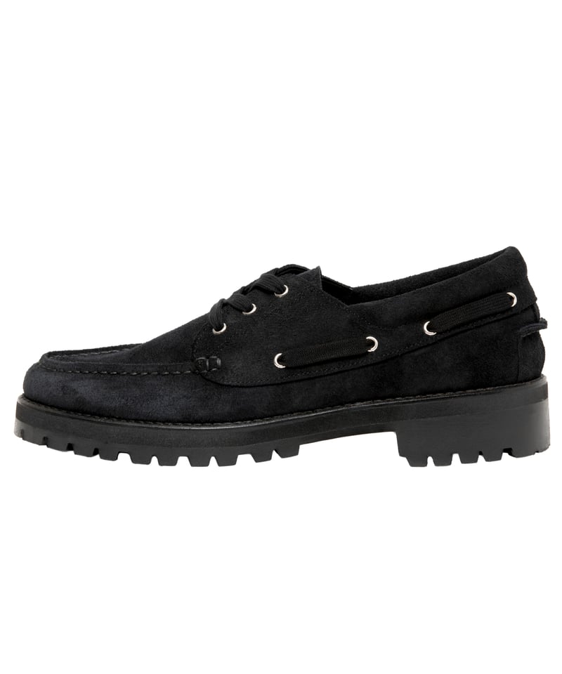 𝐂𝐎𝐎𝐓𝐈𝐄 | Unit Deck Shoes | Black | Work In Prog