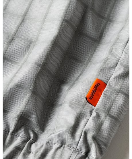 TIGHTBOOTH | PLAID LIGHT SWING TOP | BLACK