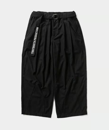TIGHTBOOTH | BAGGY SLACKS | BLACK