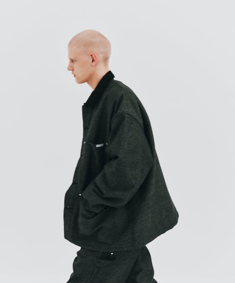 𝐂𝐎𝐎𝐓𝐈𝐄 | Bedford Cloth Quilting Coverall | Black