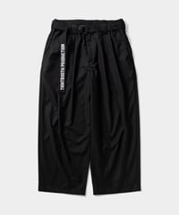 TIGHTBOOTH | TBPR / BAGGY SLACKS | Black