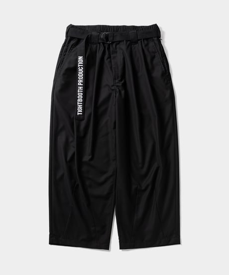 TIGHTBOOTH | TBPR / BAGGY SLACKS | Black