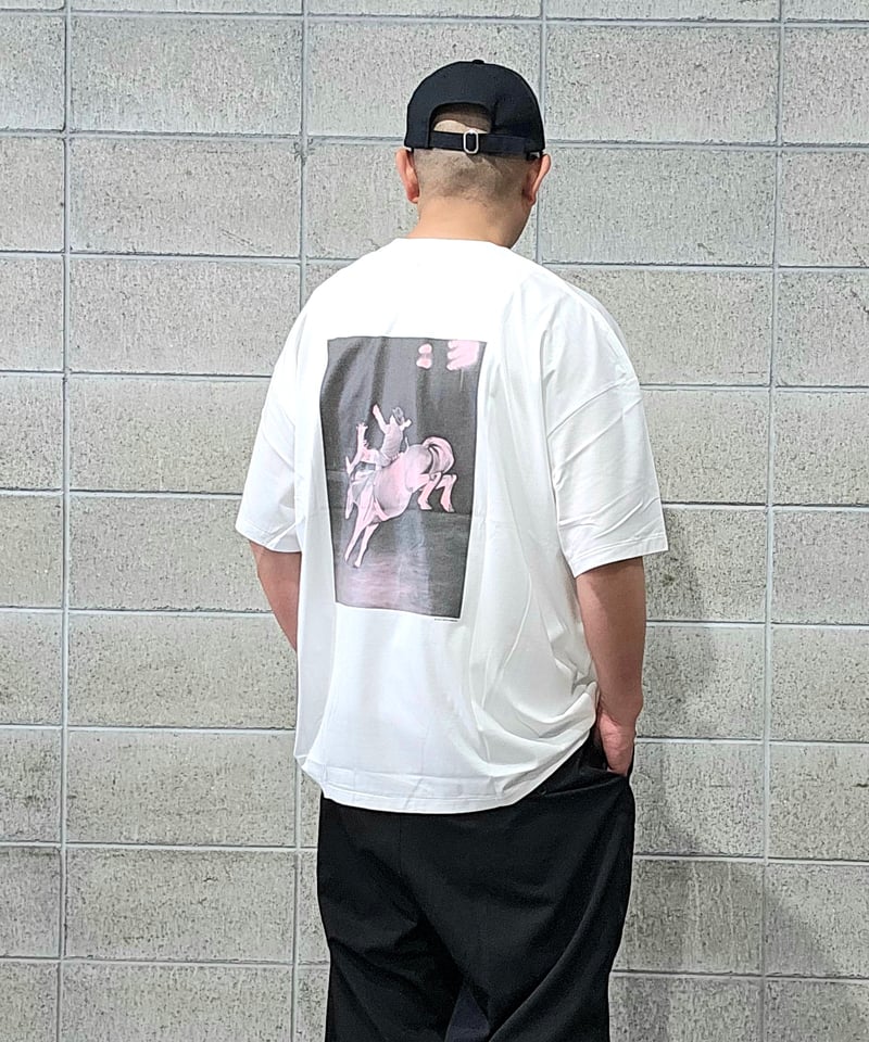 COOTIE | Print S/S Tee ( Pink 14 ) | Black | Wo
