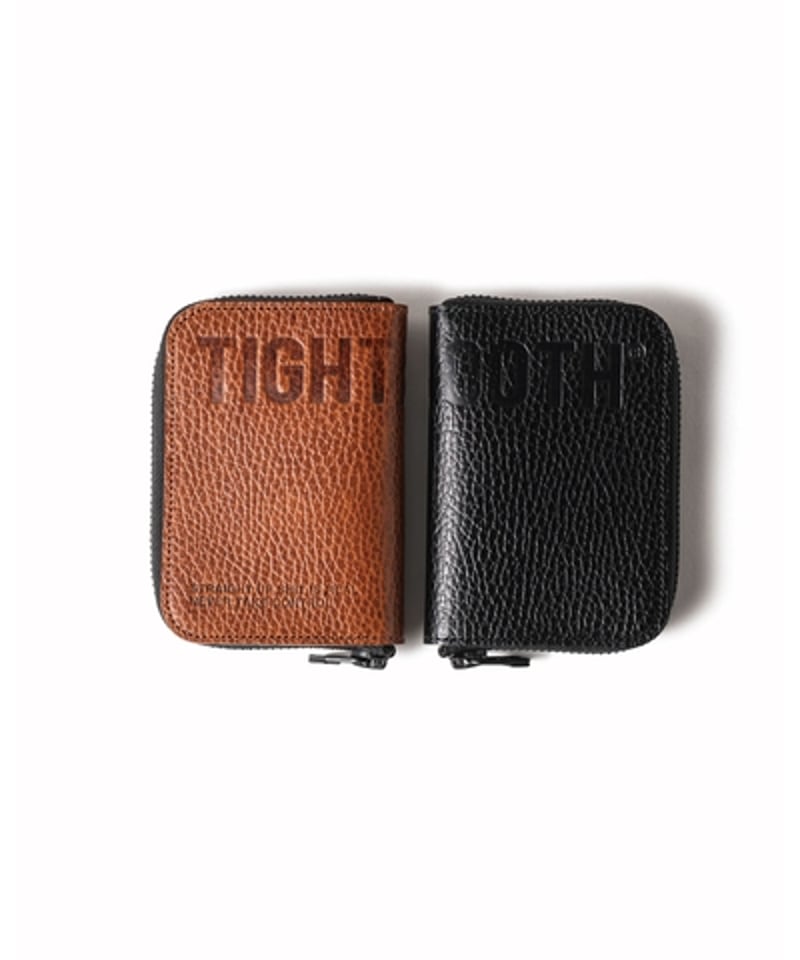 TIGHTBOOTH | LEATHER ZIP WALLET | Brown | Work