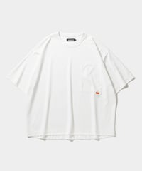 TIGHTBOOTH | TBPR / PONTE POCKET S/S T-SHIRT | White