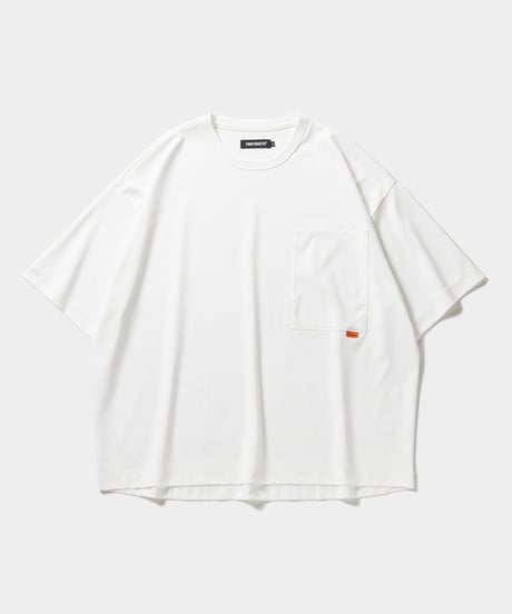 TIGHTBOOTH | TBPR / PONTE POCKET S/S T-SHIRT | White