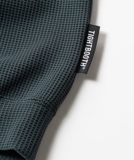 TIGHTBOOTH | TBPR / WAFFLE CREW KNIT | Forest