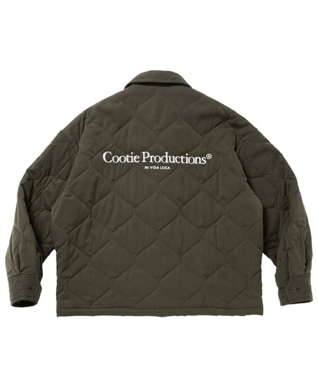 𝐂𝐎𝐎𝐓𝐈𝐄 | Cu/Ny Satin Vietnam Liner Jacket | Olive