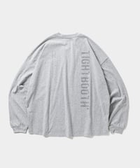 TIGHTBOOTH | TBPR / LABEL LOGO L/S T-SHIRT | Gray