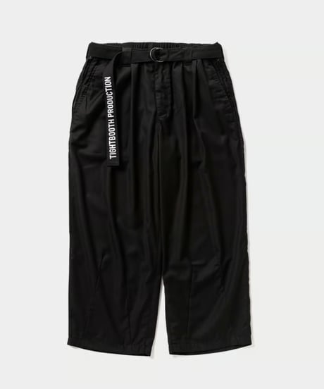 TIGHTBOOTH | BAGGY SLACKS | BLACK