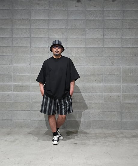 COOTIE | Dobby Chain Stripe Easy Shorts | Ivory