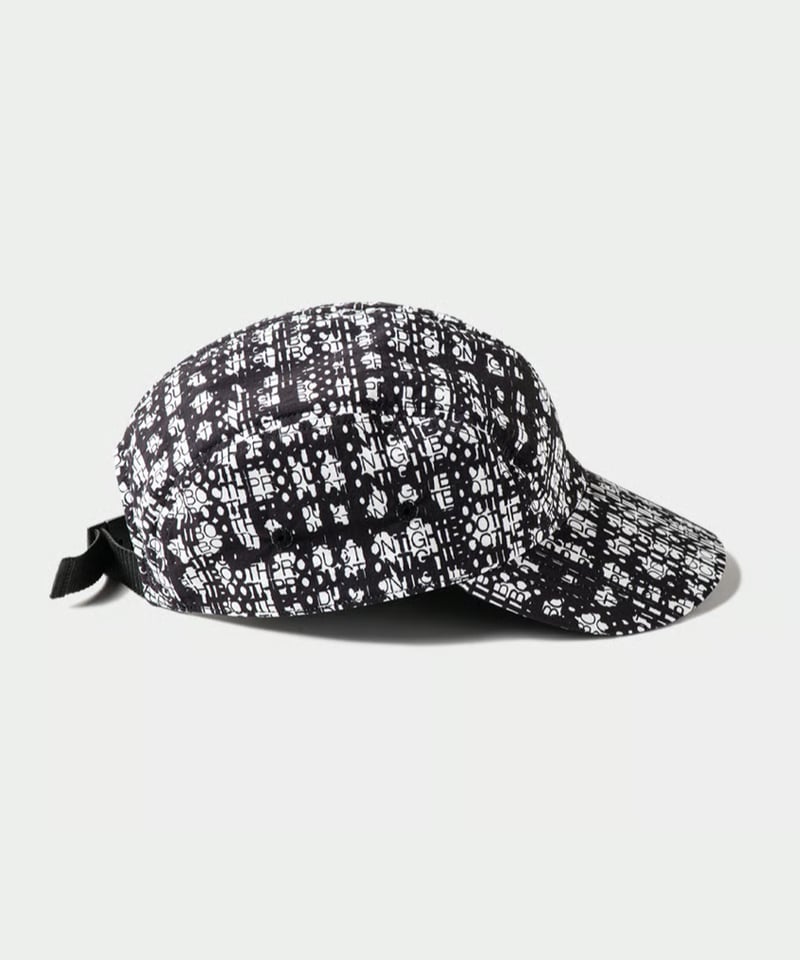 𝐓𝐈𝐆𝐇𝐓𝐁𝐎𝐎𝐓𝐇 | TBPR / BLEEDING LOGO CAMP CAP | Black
