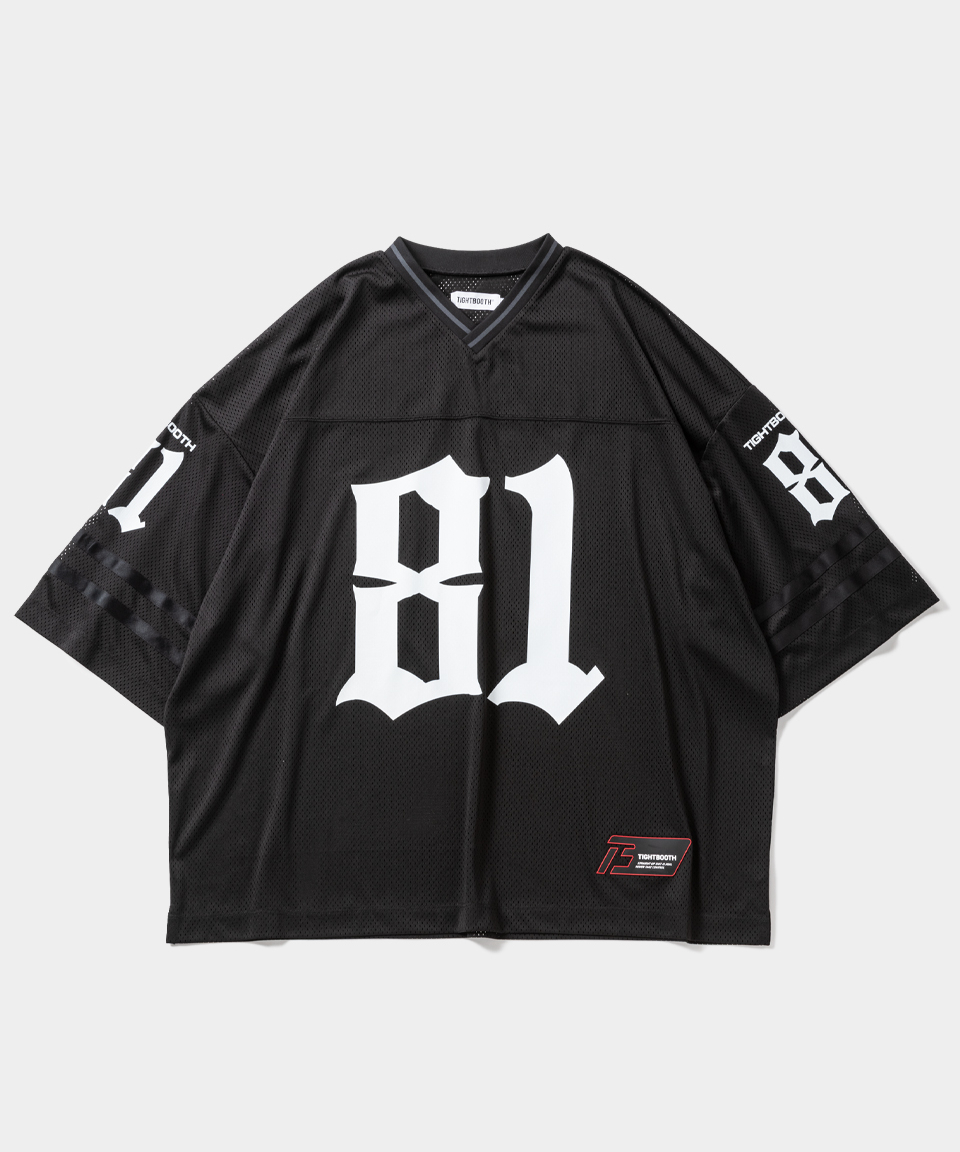 TIGHTBOOTH FOOTBALL SHIRT ★今季★ XLサイズ TIGHTBOOTH | TBPR / FOOTBALL SHIRT | Black | Wo