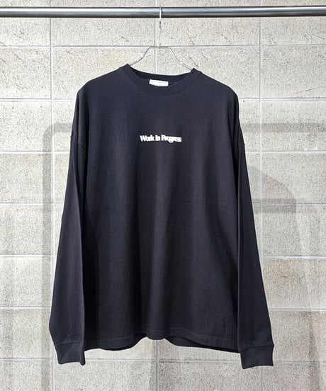 Work In Progress | L/S TEE | BLACK