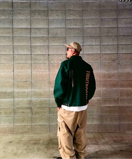 TIGHTBOOTH | TBPR / RIPPLE PLAID 6 PANEL | Beige