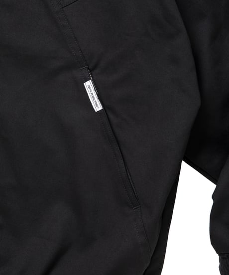 𝐂𝐎𝐎𝐓𝐈𝐄 | Cotton Twil Track Jacket | Black