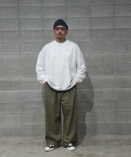 TIGHTBOOTH | TBPR / BAGGY PIPE PANTS | Black