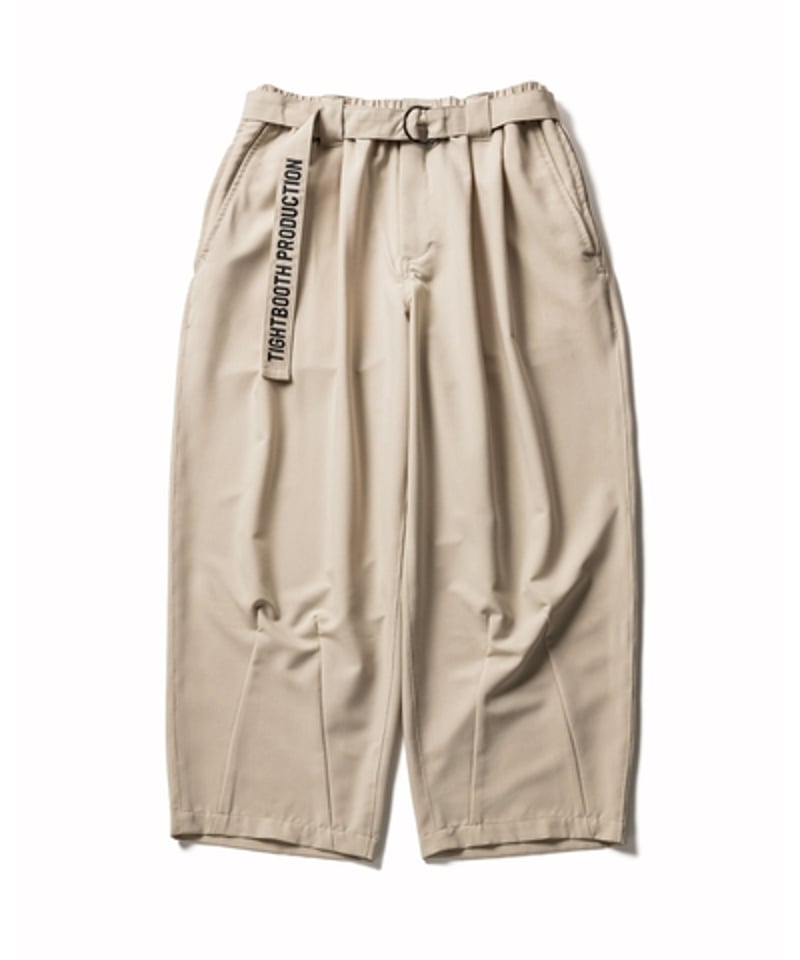 TIGHTBOOTH | TBPR / TRO BAGGY SLACKS | Greige |