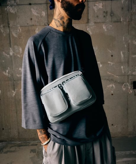TIGHTBOOTH | TBPR / LOGO MESH SACOCHE | Black