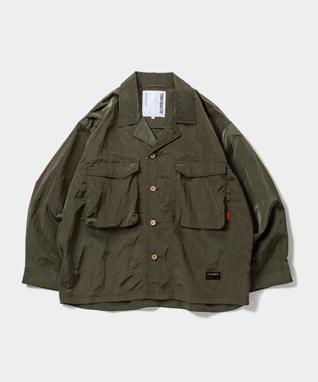 TIGHTBOOTH | TBPR / METALLIC BDU SHIRT | Olive