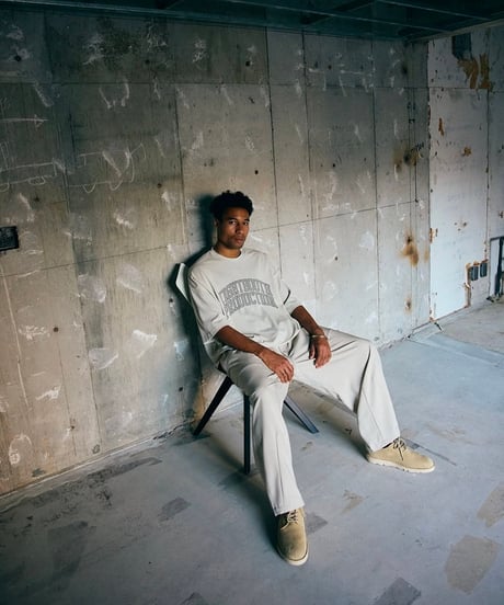 TIGHTBOOTH | TBPR / TRO BAGGY SLACKS | Greige