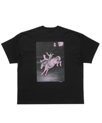 COOTIE | Print S/S Tee ( Pink 14 ) | Black