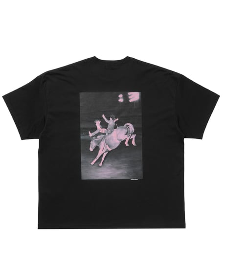 COOTIE | Print S/S Tee ( Pink 14 ) | Black