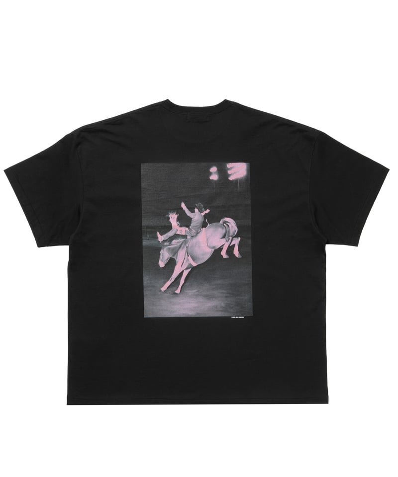 COOTIE | Print S/S Tee ( Pink 14 ) | Black | Wo
