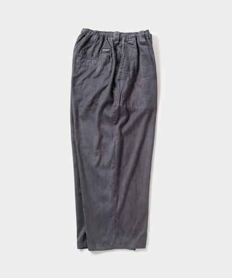 TIGHTBOOTH | SUEDE BAGGY PANTS | CHARCOAL