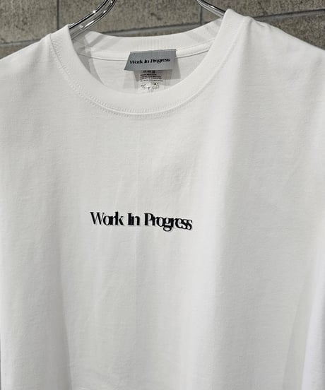 Work In Progress | L/S TEE | WHITE