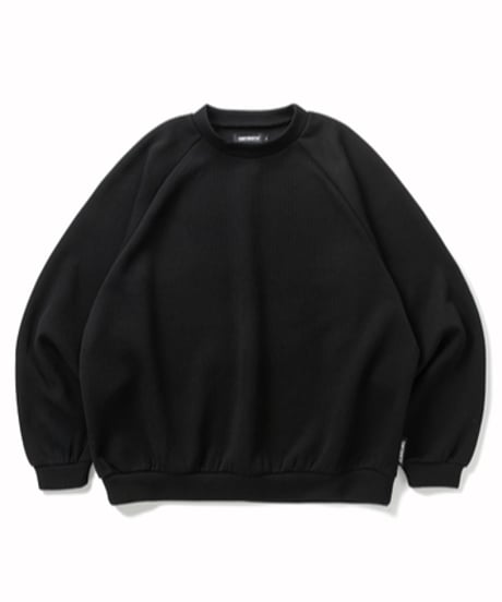 𝐓𝐈𝐆𝐇𝐓𝐁𝐎𝐎𝐓𝐇 | TBPR / WAFFLE CREW KNIT | Black