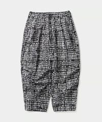 TIGHTBOOTH | TBPR / BLEEDING LOGO BALLOON PANTS | Black