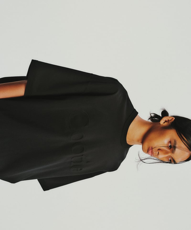 COOTIE | Heavy Oz Jersey Plain Crew | Black | W