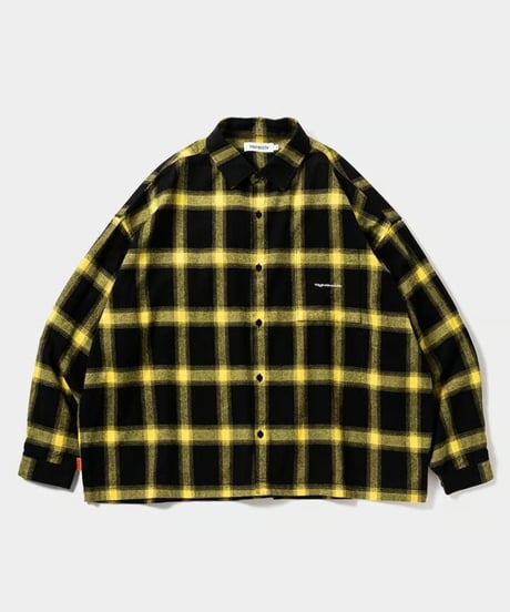 TIGHTBOOTH | PLAID LS SHIRT | YELLOW