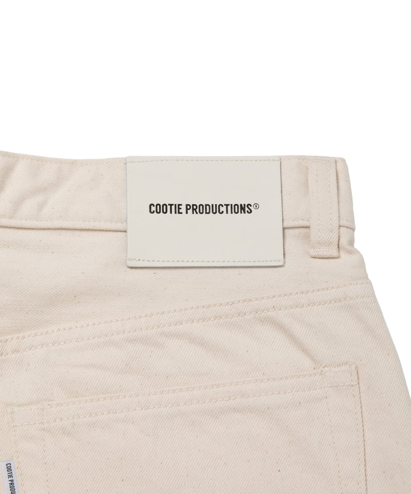 COOTIE | 12.5oz Denim 5 Pocket Square Leg Pants